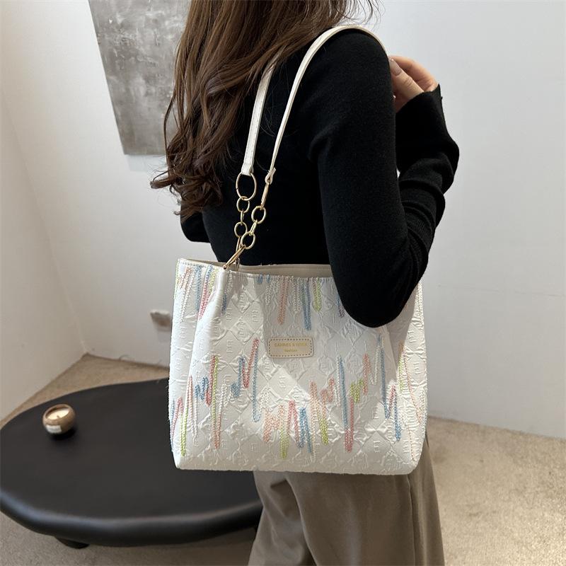 Summer Casual Light and Lazy Style  Large Capacity Women's Bag  Fashionable Travel One-shoulder Hand-held Crossbody Bag