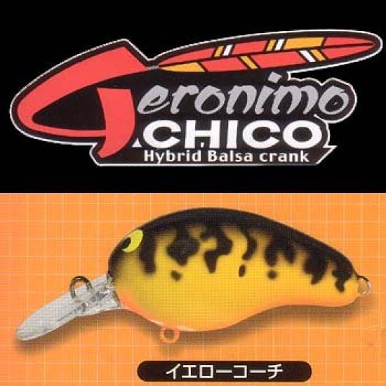 

JACKALL Crankbait Geronimo Chico 44 мм Yellow Coach 6.8 г