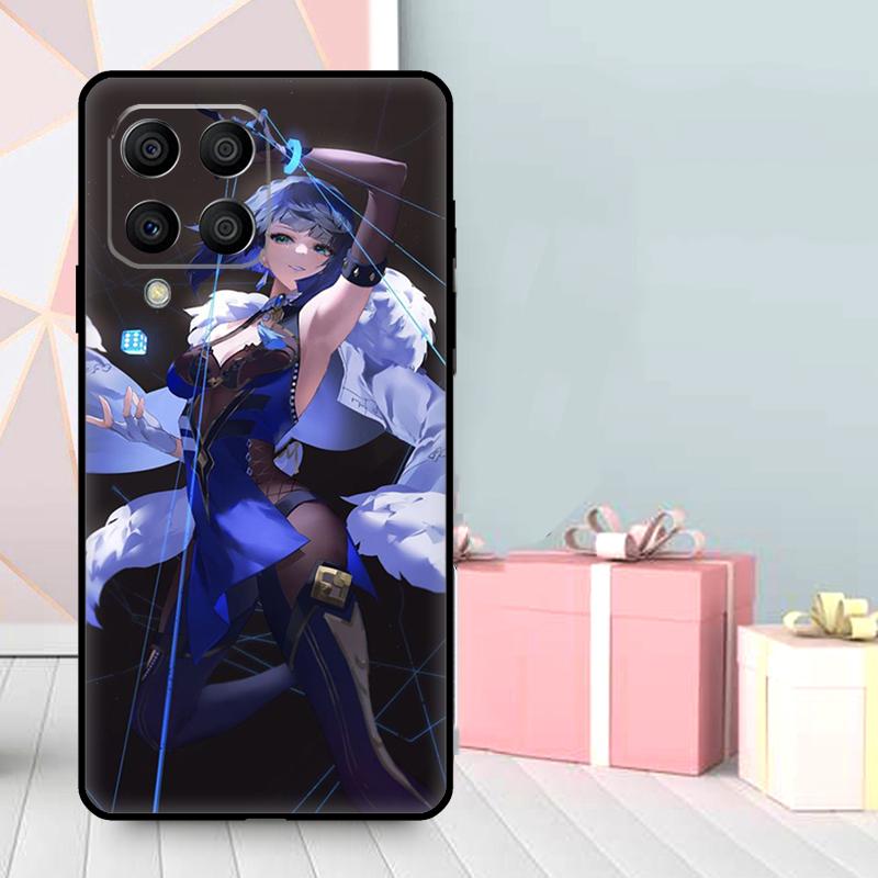 Yelan Genshin Impact Case For Samsung Galaxy M16 M31 M21 M13 M33 M53 M15 M35 M55 M36 M56 M12 M32 M52 M14 M34 M54