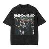 Washed T Shirts JRock Band-Maid Members Hip Hop Vintage T-Shirts Harajuku  Streetwear 100% Cotton Summer Top Tee Shirt Men Women