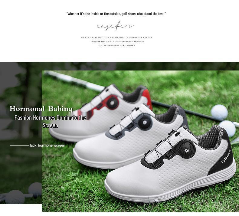 Men's Large Spikeless Golf Training Shoes