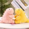 Green Cute Dragon Doll Children's Plush Toy Sofa Living Room Ornaments Dragon Year Mascot Grab Machine Doll Festival