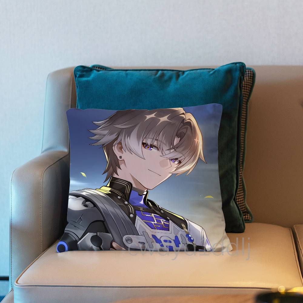 

Xiangliyao W-Wuthering Waves Pillow Case Cover Square Sofa With For Pattern Comfortable Cushion suitable Of Room 30cmx30cm