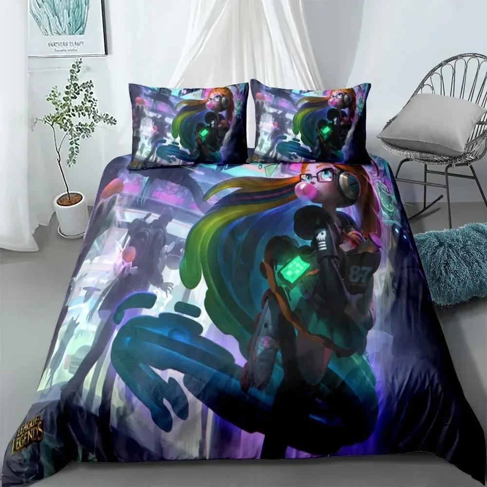 Comforter Cartoon Game New Fashion Design Bedding Set Splatoons Girls Boys Adult Bedding