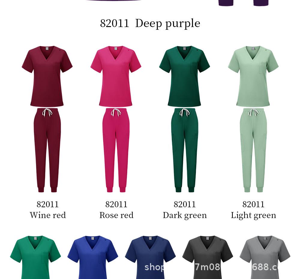 Unisex Medical Scrub Suit for Hospital Operating Room - Breathable, Sweat-Absorbent