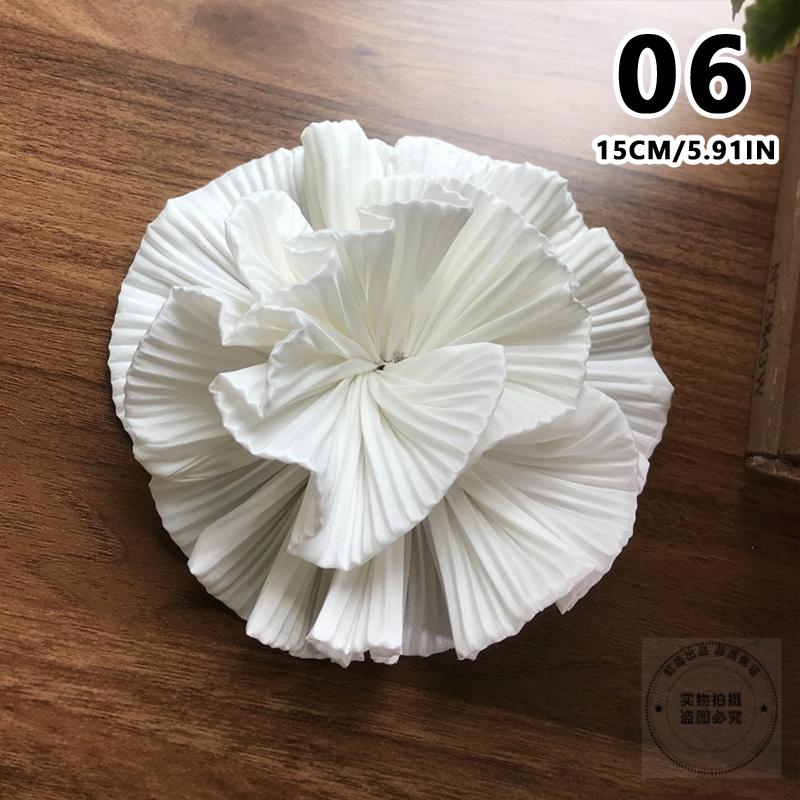 Applicazione Fiore 3D Grande Patch Applicazione per Abiti da Donna Spilla di Lusso di Design Accessorio Spalla Sposa da Palcoscenico