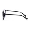 Transparent Blue Frame Blue Light Blocking Round Minus Diopter Glasses Prescription 0 To -6 0
