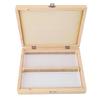 Wooden Microscope Slide Box Holds 100 Slides Microscope Slide Case Holder for Lab Glass Prepare Biological Science Education