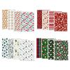 4PCS Clay Earring Transfer Paper Christmas Themed Transfer Paper Jewelry Making Supply Water Soluble Transfer Paper