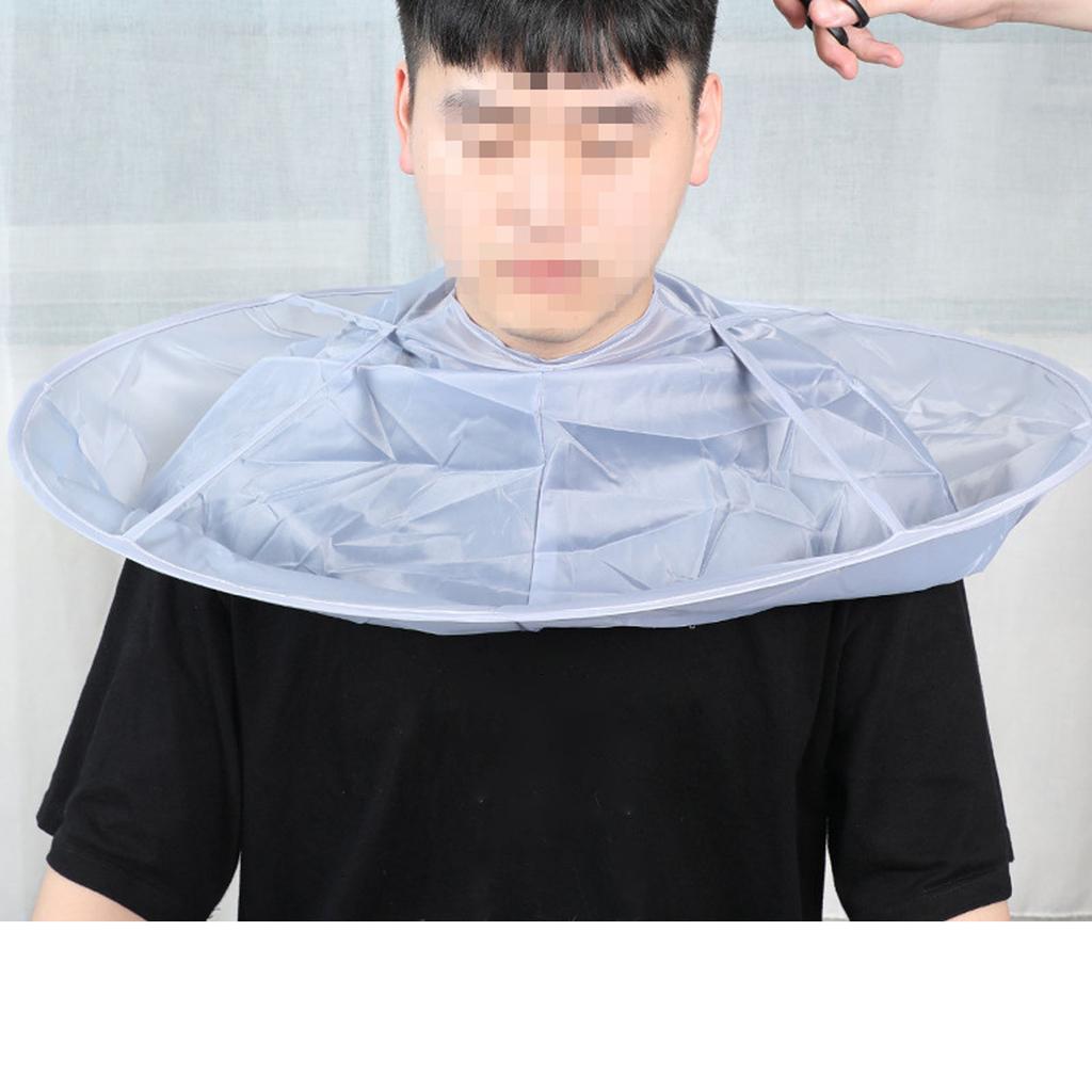Haircut Umbrella Universal Waterproof Adjustable Adult Hairdressing Cape Cloak Gown For Barber