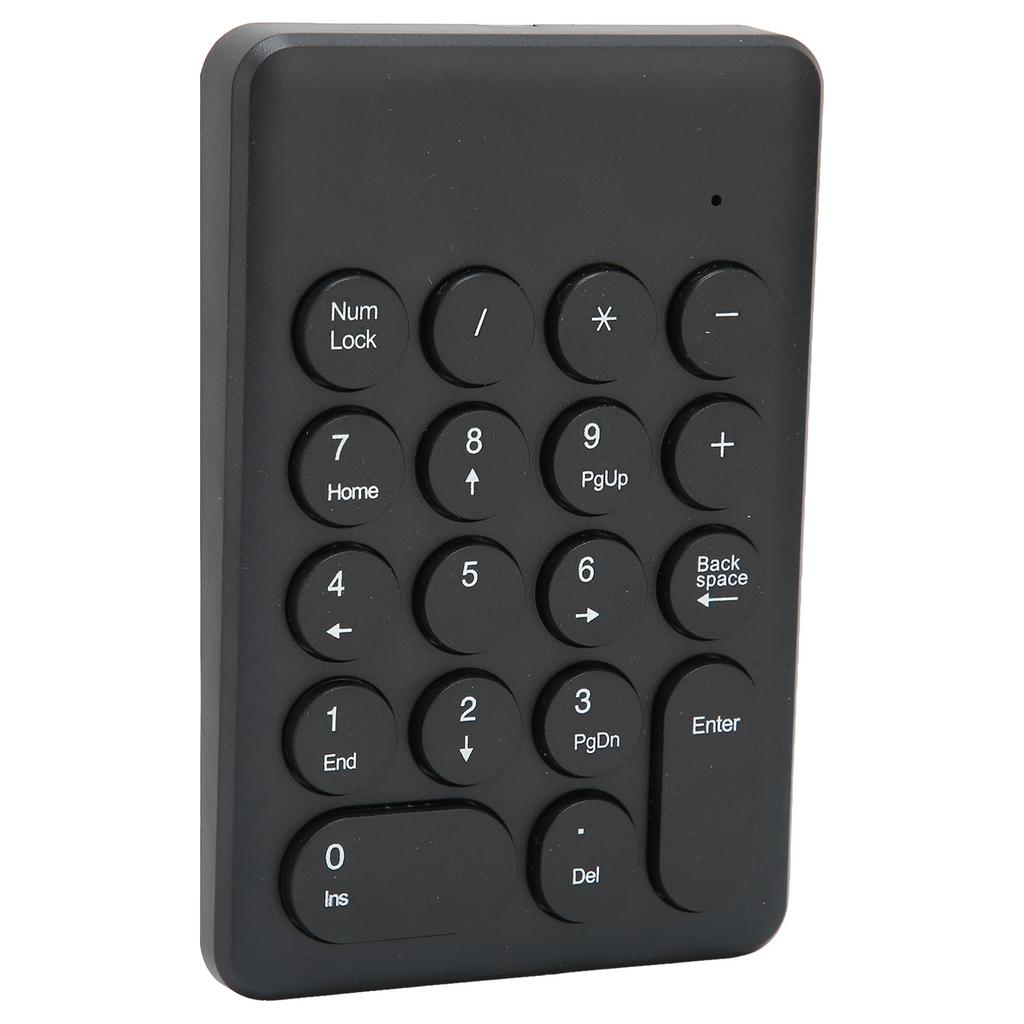 Numeric Keyboard 18 Keys Ergonomic Tilt Design 2.4GHz Wireless Stable Signal Transmission Mini