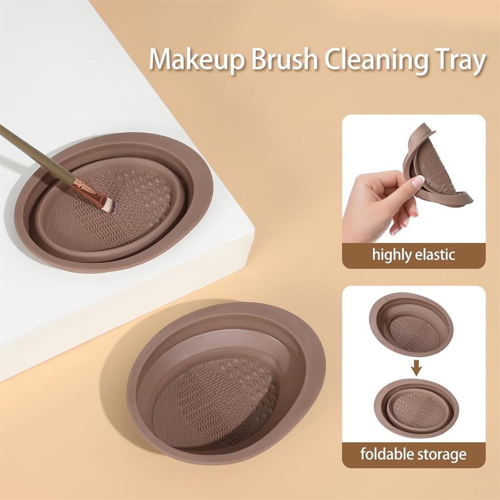 Professional 20-56PCS Makeup Brush Set Portable Storage Bag Soft Beauty Sponge Powder Puff Cosmetic Blending Brush Face Makeup Tools for Travel Daily