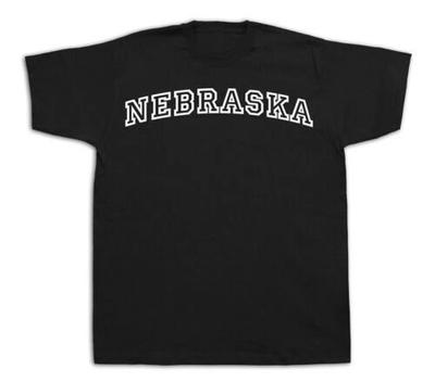 Nebraska Cornhusker State NE Apparel Classic T-shirt Tee Football College Pride