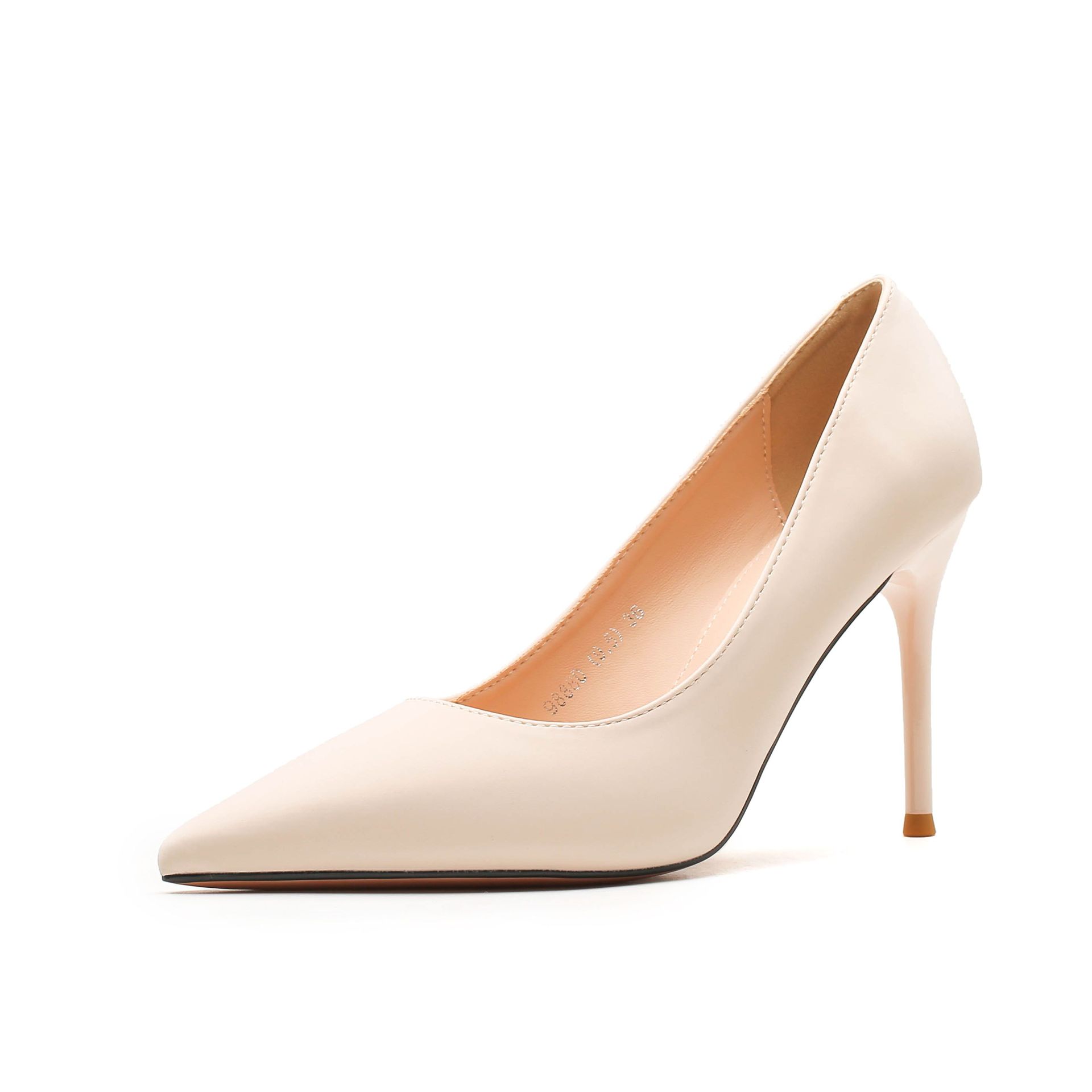 

туфли на шпильках высокие каблуки темперамент универсальные женские туфли платье повседневные универсальные простые и элегантные 40