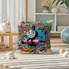 TThomas The Train Pillow Case Silky elegant Comfort Sofa Bed Invisible zipper
