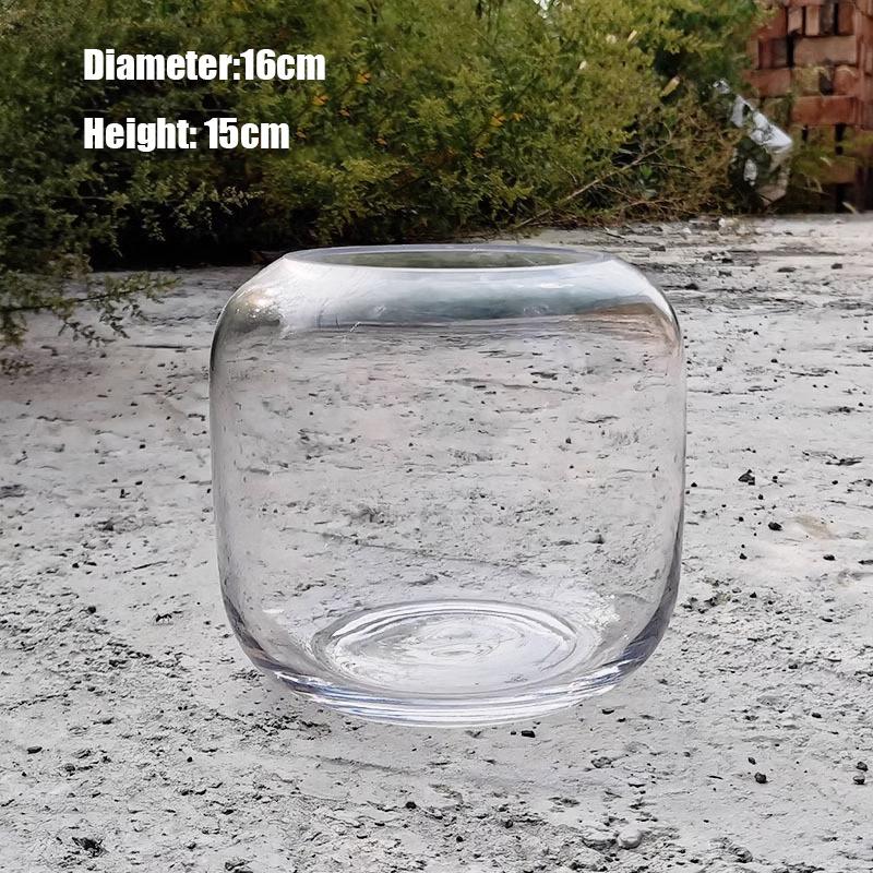 Mikrokrajinná skleněná váza Sukulentní rostlina Terarijní nádoba Květináče pro pěstování sukulentů Domácí dekorace