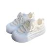 Summer mesh breathable versatile board shoes women's 2025 new platform white shoes student niche ins bread shoes
