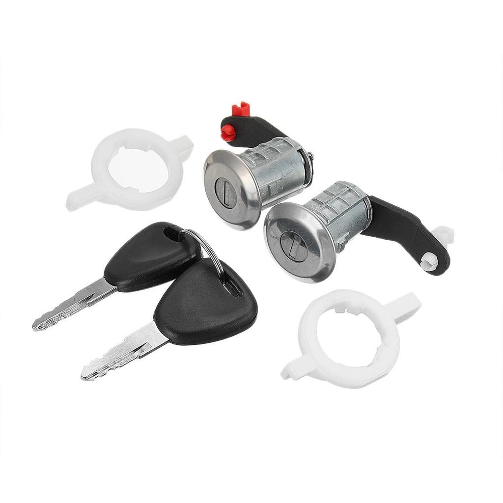 New Left Right Car Door Lock Barrel Cylinder with 2 Keys for RENAULT MASTER 1998-2016 OE 7701470944