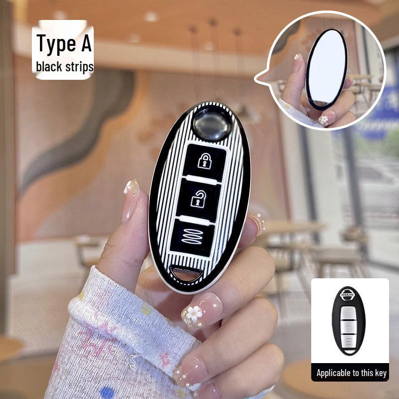 Nissan Murano High-End Personalized Key Cover: Stylish, Fully Enclosed Key Shell for Men and Women