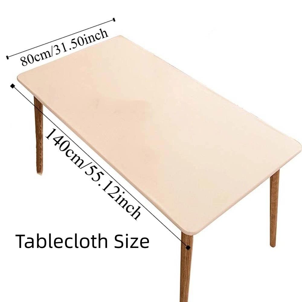 Smooth Imitation Sheepskin Tablecloth Rectangular Desk Protection Cover  Dining