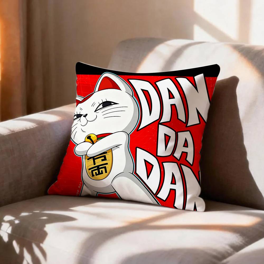 CUTE DDandadan TTurbo GGranny Pillow Case Pattern Printed Pillowcase For Living Room Sofa Cushion Cover