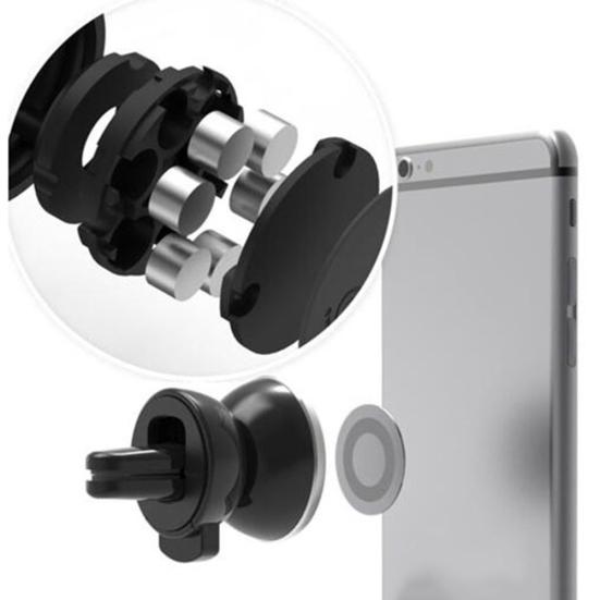 Universelle Auto Auto Lüftungsschlitz Auslass Halter Mini Halterung Magnetischer Handy Ständer Ablage