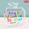 Teacher Appreciation Thank You Gift End of The Year Gifts, Acrylic Plaque, Retirement Gift Table Decoration, Nurseries, Home Desk Living Room Acrylic
