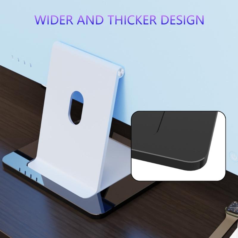 Acrylic Widening Stand For 24inch Desktop Computer Heavy Duty Holder Wider Computer Base Replacement Accessories