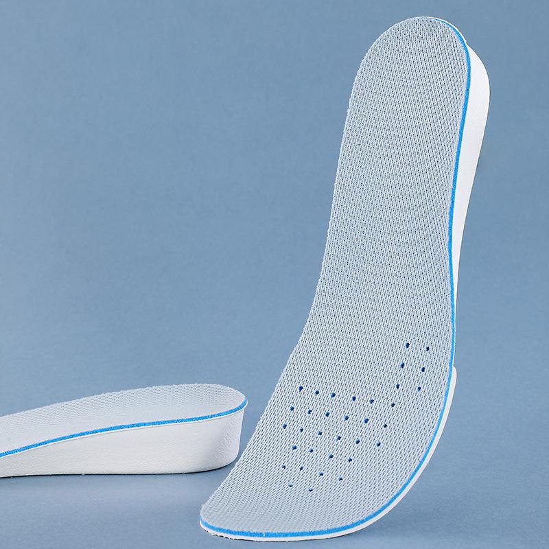 Height Increasing Insoles for Women & Men: Invisible Heel Pads, Sweat-Absorbing, Deodorant, Breathable