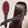 Professional Electric Hair Straightener Hand-held Portable Brush Liquid Crystal Display Hair Straightener Healthy Comb