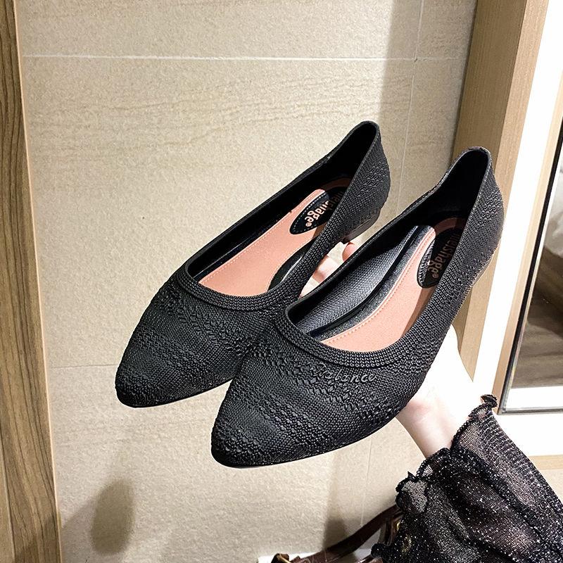 Pointed Sandals for Women Summer Fashion Non-slip Shoes Comfortable Soft Sole Work Shoes