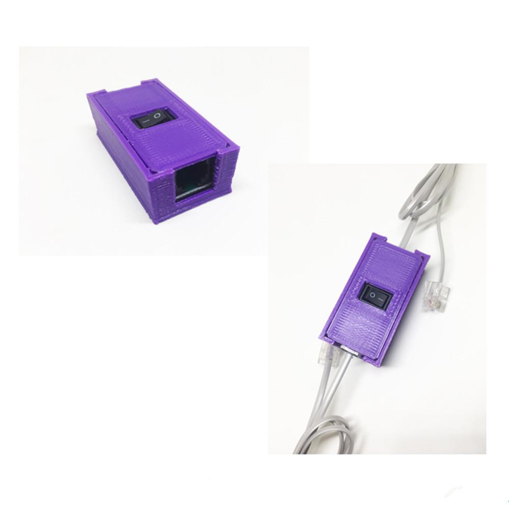 

RJ11 Telephone Phone/Fax/ADSL Line Jack Coupler On-Off Switch Adapter Connector Controller Anti-Harass Night