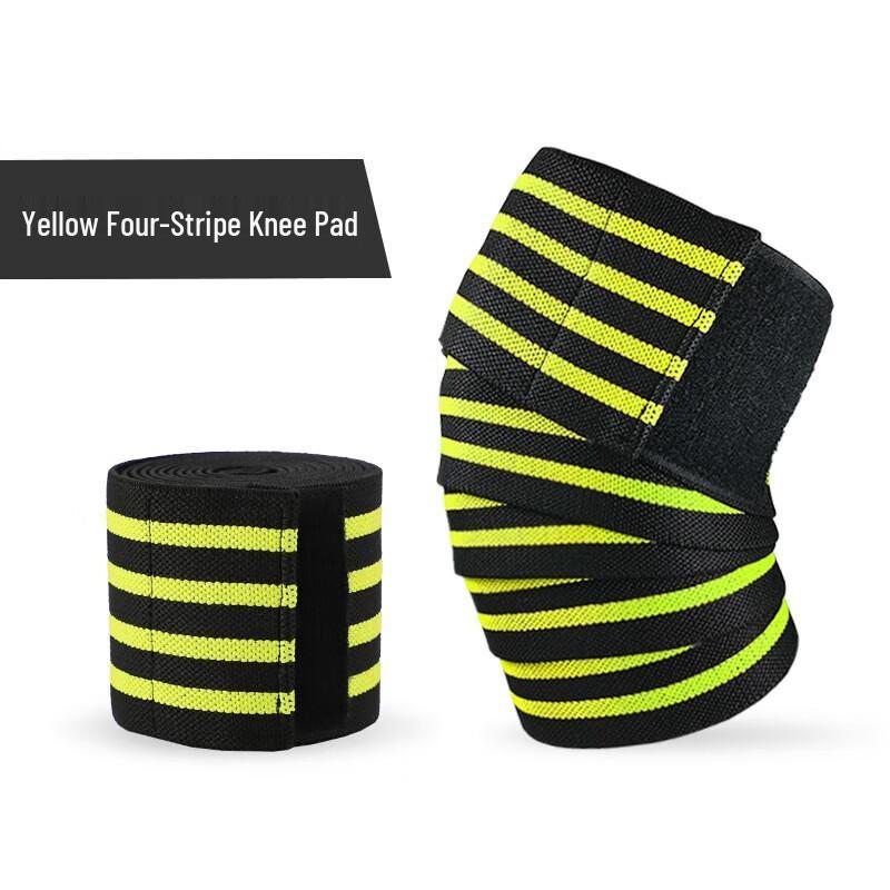 Yimai Nylon Four-Stripe Sports Knee Pad
