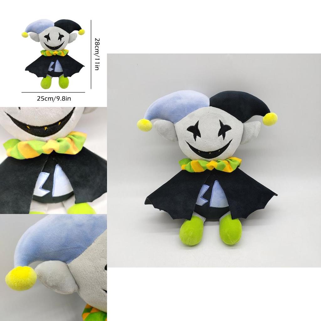 Deltarune Jevil Plush Toy | Joker Stuffed Doll | Xmas Gift | Birthday Collectible
