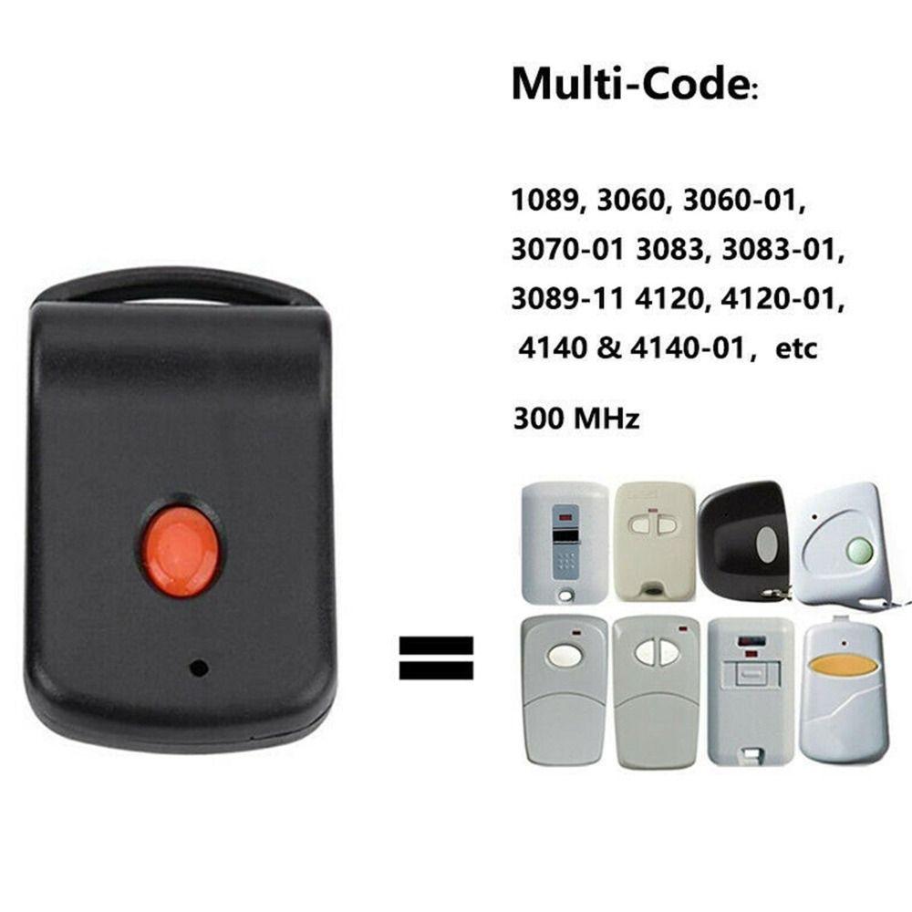 EZ CODE Garage Remote Control 300Mhz Door Opener Replacement Garage Door Remote  Security