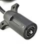 USA To EU Trailer Light Converter US 7-Way Blade Socket To EU 7-Pin Round Plug Separation Brake Light Circuit Connector Adapter
