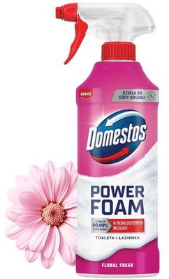 Domestos Power Hab WC és Fürdőszoba Tisztítóhoz Virágos Friss 435ml