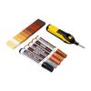 Laminatboden Reparaturset Heißschmelz Reparaturstift 11 Farben Wachsstift 5 Farben Möbelmarker zum Ausbessern von Bodenrissen
