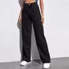 High-waisted wide-leg jeans for women, new slim-fit straight-leg versatile vintage American style with a nice drape