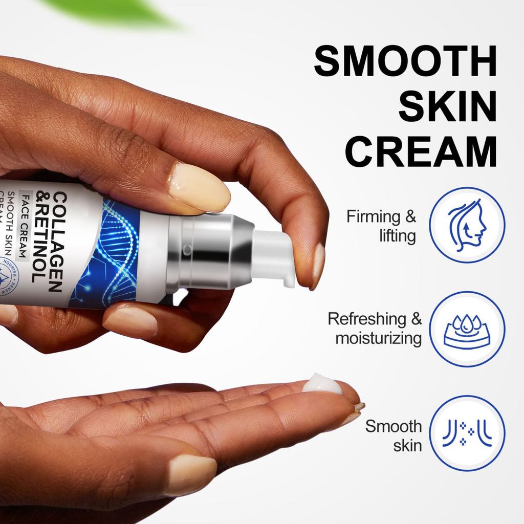 Hyaluronic Collagen Cream Skin Firming And Hydrating Anti-aging Cleansing Beauty Korean Skin Care For All Skin Types