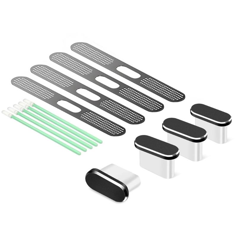 USB C Dust Plug, USB C Dust Cover Type C Port Plug Charging Port Protector Caps with Speaker Dust Cover for IP15 IP16