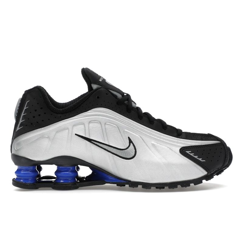 

Nike Shox R4 Metallic Silver Racer Blue женские кроссовки черные AR3565-006 41