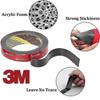 Heavy Duty Waterproof VHB Double-Sided Adhesive Tape, Permanent Mounting Strips for Outdoor Use
