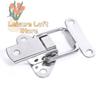 Stainless Steel 304 Toolbox Locking Latch Hasps Metal Toggle Catch Clasp Box Loaded Hinges Furniture Hardware Accessories