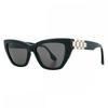 Victoria Beckham Grey Cat Eye Ladies Sunglasses Vb668s 001 55 Multi