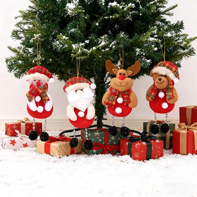 Christmas Tree Ornaments, 4pcs Xmas Hanging Decorations Christmas Hanging Pendant Christmas Tree Pendants for Party Home Decor