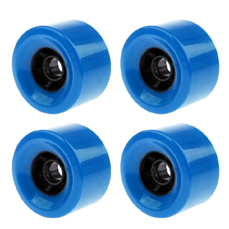 Longboards Wheels with Bearings, Soft Cruiser Wheel Street Wheel for Skateboards PU Skateboard Cruiser Wheel Replacement