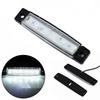 LED Side Marker Light 12V White Indicator Lamp For Buses/Trucks/Trailers/Lorries