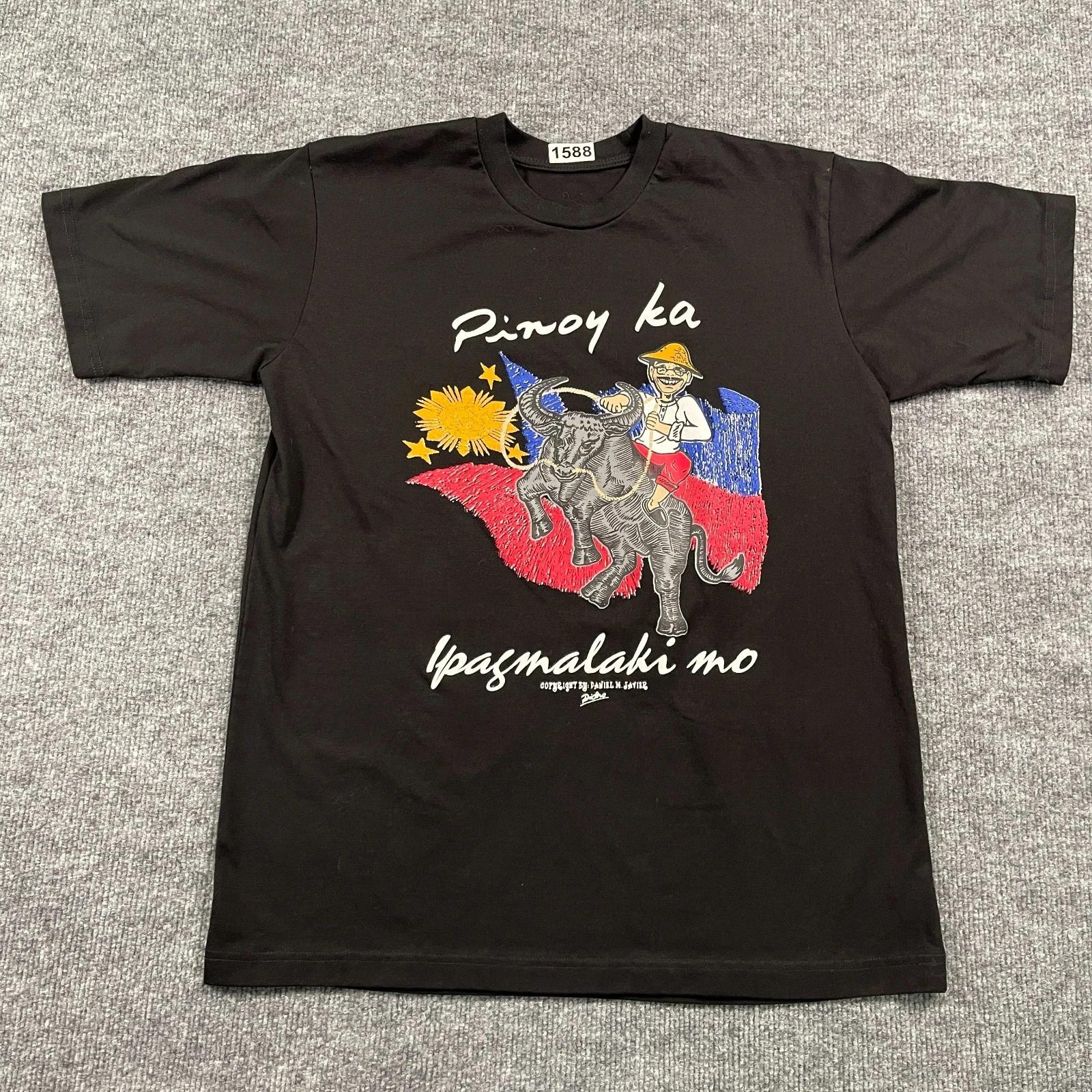 Pinoy Ka Ipagmalaki Mo Filipino Pride Carabao Shirt M 20x27 Daniel Javier 4XL