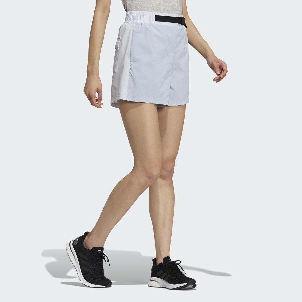 Adidas Essentials Woven Shorts Women Shorts Light-Blue GP0645